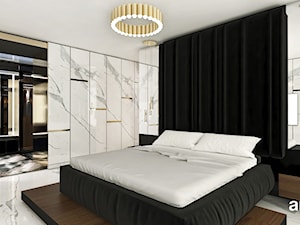 Sypialnia w luksusowym domu - zdjęcie od ARTDESIGN architektura wnętrz