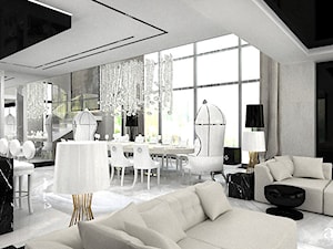 TRADITIONS REVISITED | Rezydencja - Salon, styl glamour - zdjęcie od ARTDESIGN architektura wnętrz