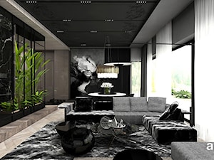 LIGHT MY FIRE | I | Wnętrze domu - Salon, styl nowoczesny - zdjęcie od ARTDESIGN architektura wnętrz