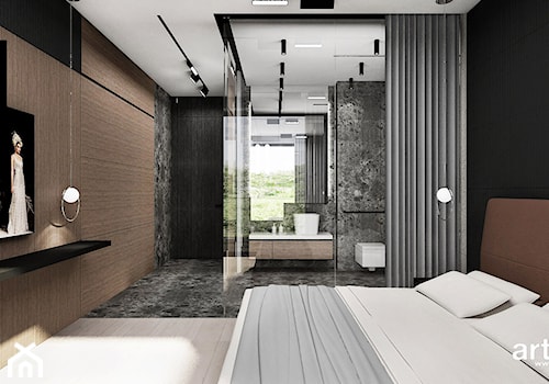 Aranżacja sypialni - zdjęcie od ARTDESIGN architektura wnętrz