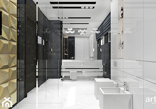 eleganckie wnętrze łazienki - zdjęcie od ARTDESIGN architektura wnętrz