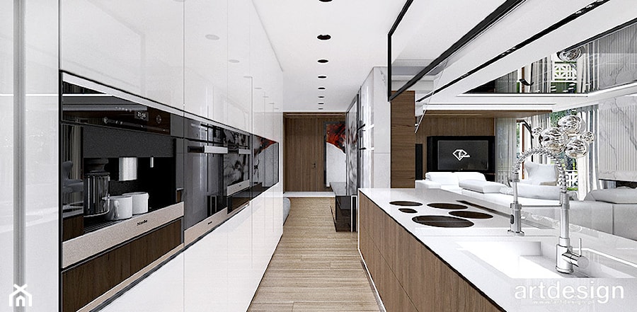 TALL STORY | Wnętrze domu - Kuchnia, styl nowoczesny - zdjęcie od ARTDESIGN architektura wnętrz