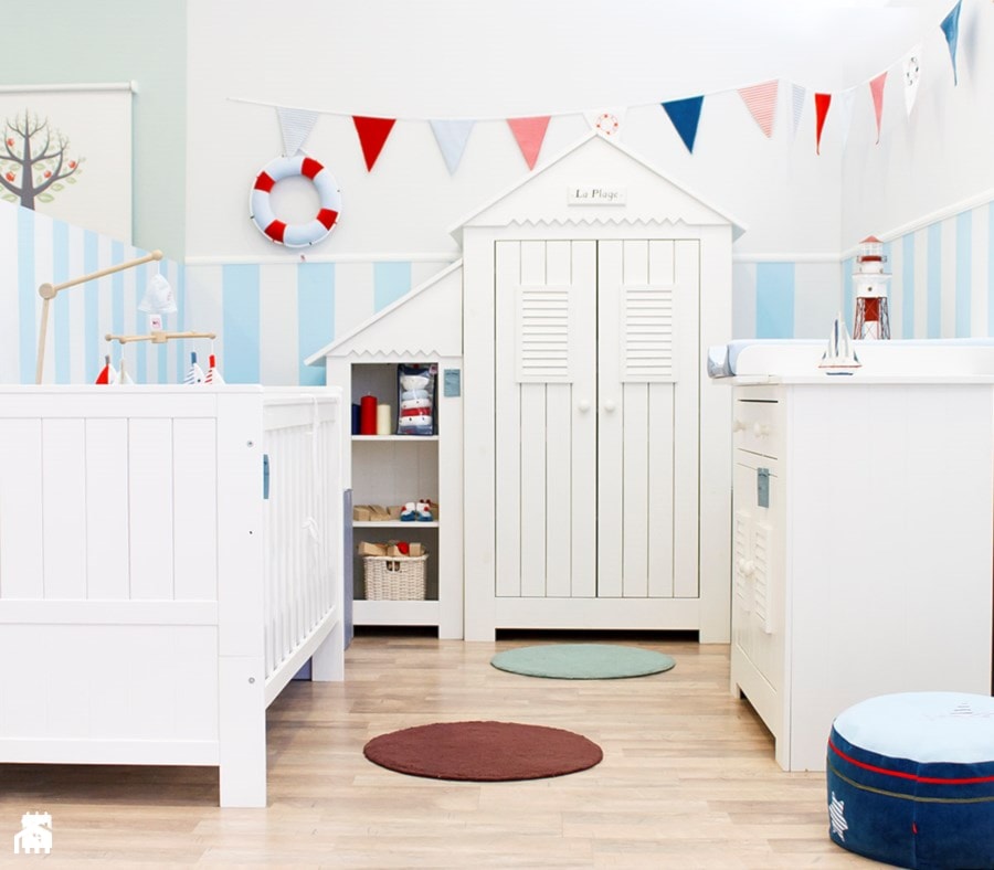 Pokój dziecka w stylu marynarskim - zdjęcie od MUZPONY - Homebook