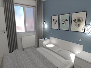 Cichy Poranek- projekt sypialni - zdjęcie od Ewa Karasiak Studio