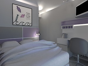 Mały pokój hotelowy ver. 2 - zdjęcie od Ewa Karasiak Studio