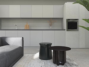 Minimalistyczny apartament - wizki - Kuchnia, styl nowoczesny - zdjęcie od Bargański Pracownia Wnętrz