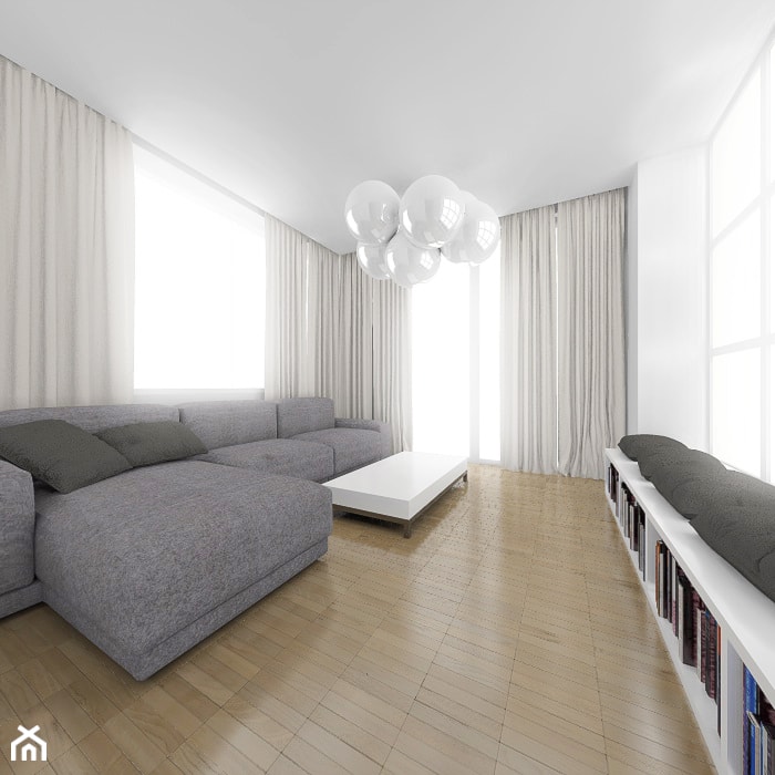 APARTAMENT D - Salon, styl minimalistyczny - zdjęcie od Studio SODA