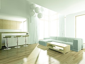 LOFT - Salon, styl skandynawski - zdjęcie od Studio SODA