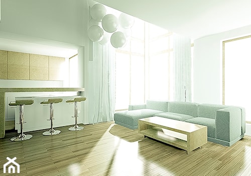 LOFT - Salon, styl skandynawski - zdjęcie od Studio SODA