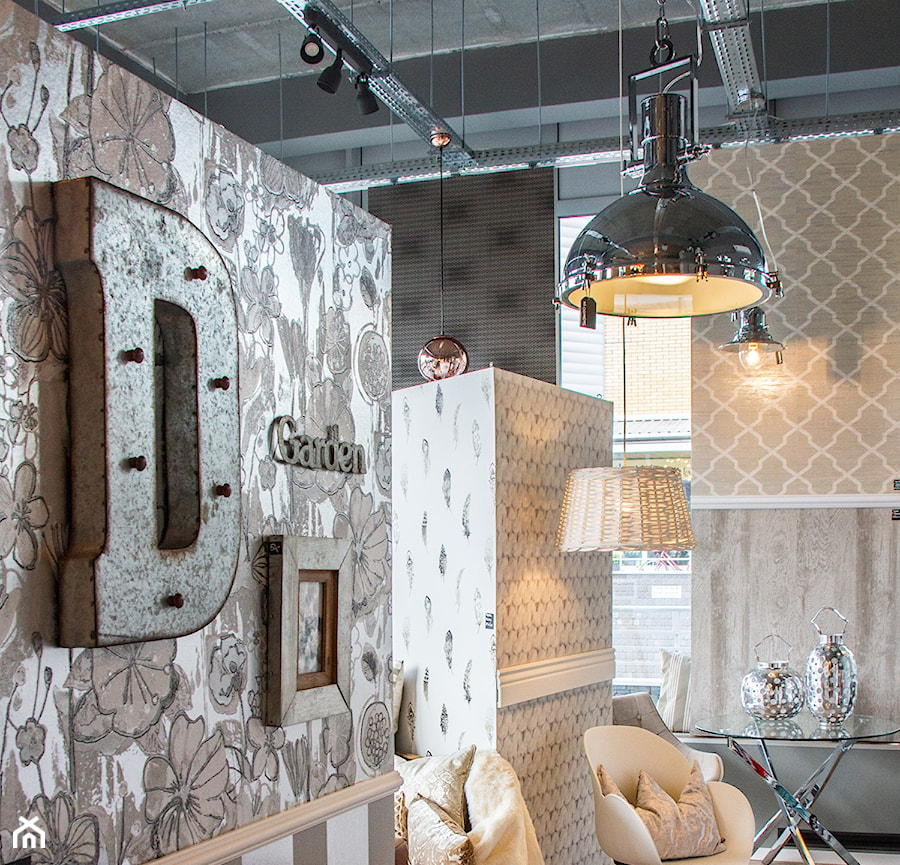 Tapety i oświetlenie - zdjęcie od DECORIT.PL SHOWROOM Białystok