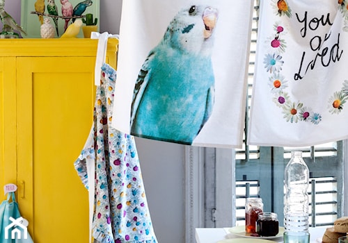 katalog wiosna 2015 - Mała szara jadalnia, styl nowoczesny - zdjęcie od H&M Home