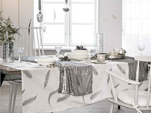 Winter 2015 - Mała szara jadalnia jako osobne pomieszczenie - zdjęcie od H&M Home