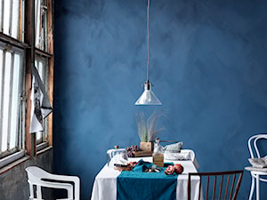 Autumn 2015 - Mała czarna niebieska jadalnia jako osobne pomieszczenie - zdjęcie od H&M Home