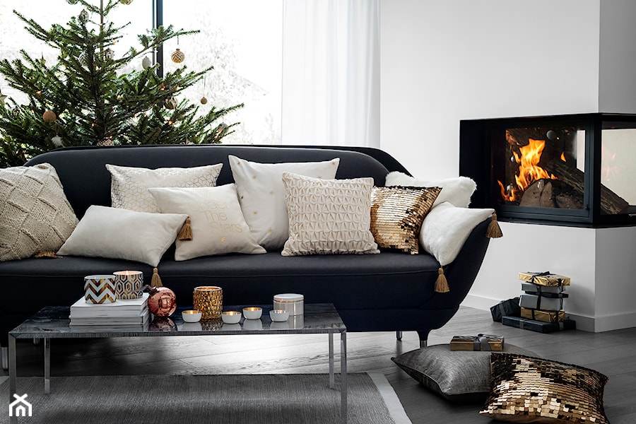 Winter 2014 - Mały biały salon - zdjęcie od H&M Home