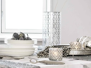 Winter 2015 - Mała szara jadalnia jako osobne pomieszczenie - zdjęcie od H&M Home