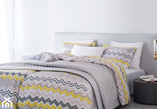 katalog wiosna 2015 - Biała sypialnia, styl minimalistyczny - zdjęcie od H&M Home