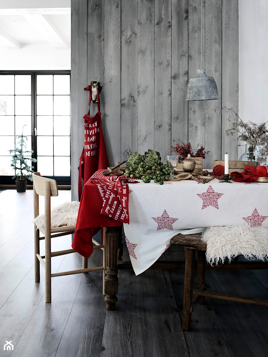 Winter 2015 - Średnia biała jadalnia jako osobne pomieszczenie - zdjęcie od H&M Home