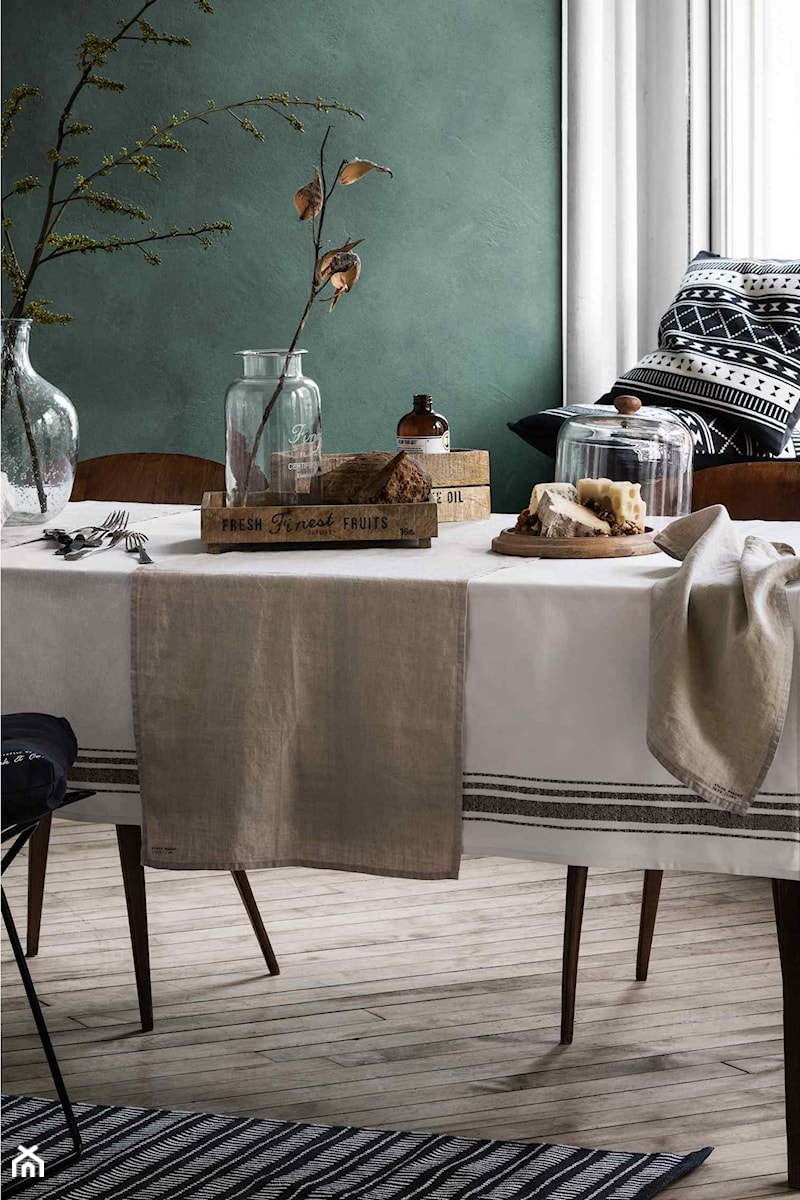 katalog 2015 - Średnia zielona jadalnia, styl skandynawski - zdjęcie od H&M Home