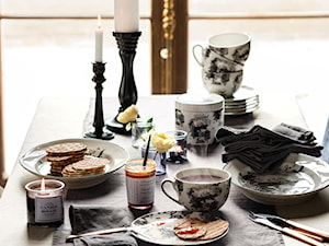 katalog wiosna 2015 - Mała jadalnia jako osobne pomieszczenie, styl skandynawski - zdjęcie od H&M Home