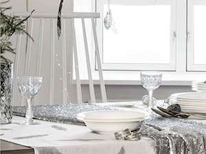 Winter 2015 - Mała szara jadalnia jako osobne pomieszczenie - zdjęcie od H&M Home