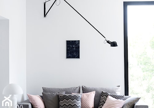 Spring 2015 - Mały biały salon, styl skandynawski - zdjęcie od H&M Home