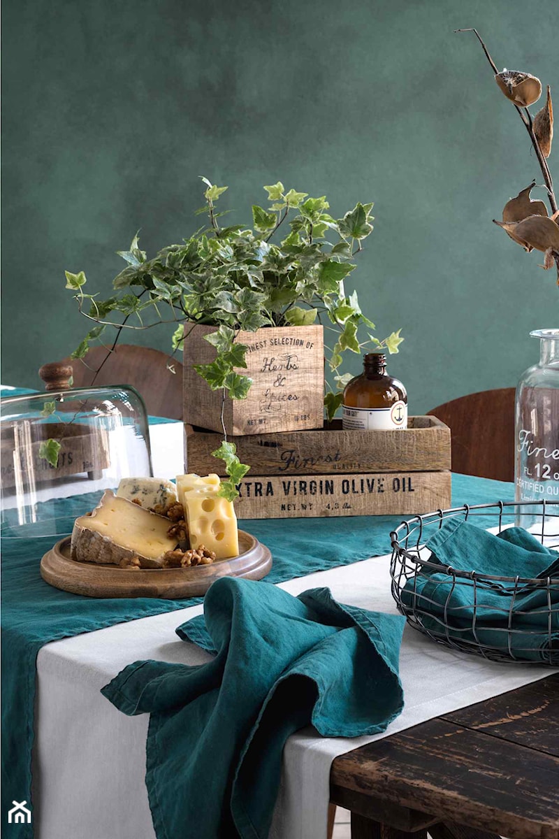 katalog 2015 - Mała zielona jadalnia jako osobne pomieszczenie - zdjęcie od H&M Home