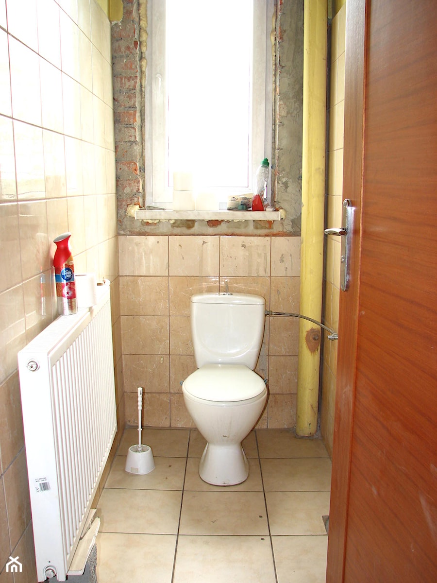 Toaleta przed metamorfozą - zdjęcie od IN2HOME