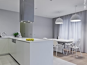 Mieszkanie w Katowicach_70m2 - Jadalnia, styl minimalistyczny - zdjęcie od Superpozycja Architekci Dominika Trzcińska