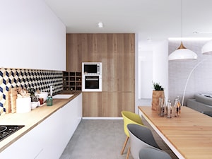 Mieszkanie w Gliwicach, Wiśniowe Wzgórza 01 - Kuchnia, styl nowoczesny - zdjęcie od Superpozycja Architekci Dominika Trzcińska