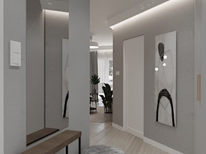Apartament Koszalin - Hol / przedpokój, styl nowoczesny - zdjęcie od Jankowska Design