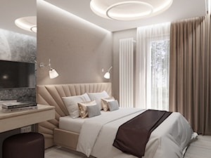 Sypialnia w Mielnie - zdjęcie od Jankowska Design