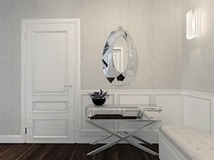 Eklektyczne mieszkanie w Słupsku - Hol / przedpokój, styl glamour - zdjęcie od Jankowska Design