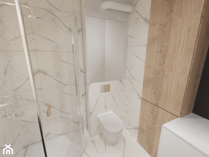 Przytulna mała łazienka - zdjęcie od Jankowska Design