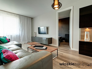 Cubeform - włoskie mieszkanie - salon - zdjęcie od CUBEFORM Sp. z o.o.