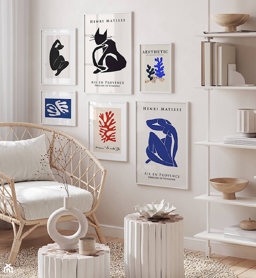 Galeria plakatów z kolekcji Sztuka Kolorów Henriego Matisse - zdjęcie od REDRO