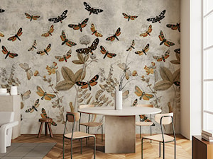 Fototapeta motyle w salonie - zdjęcie od REDRO
