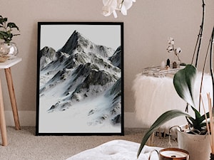 Plakat górskie szczyty - zdjęcie od REDRO