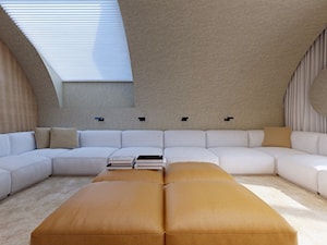 Sypialnia z ruchomą ścianką - Salon - zdjęcie od Concept