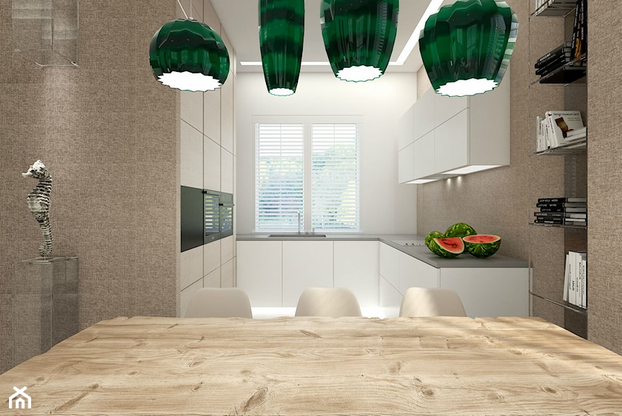 Dom w zabudowie bliźniaczej, Grzybowo - Kuchnia, styl nowoczesny - zdjęcie od Concept