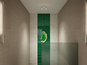 Dom w zabudowie bliźniaczej, Grzybowo - Hol / przedpokój, styl nowoczesny - zdjęcie od Concept