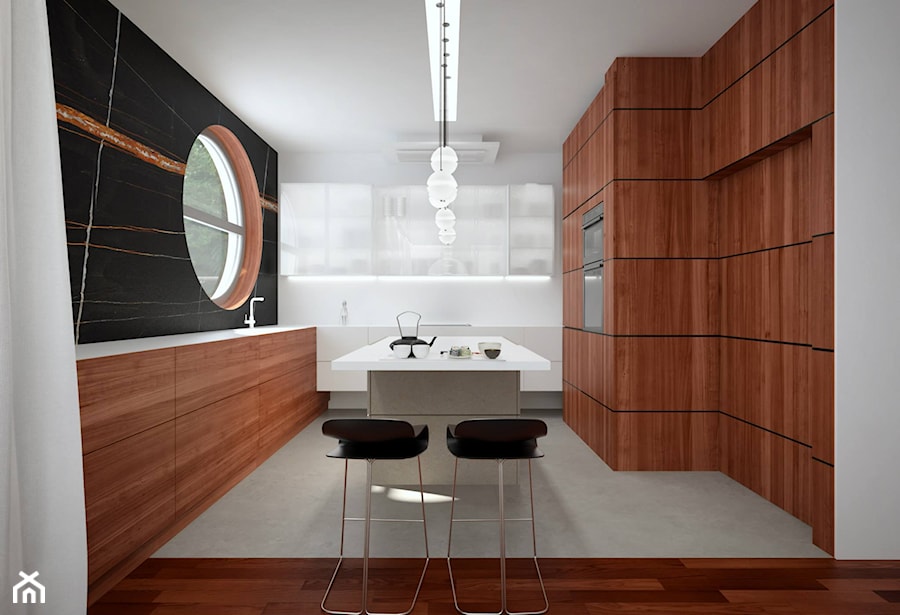 Dom w Gryficach - Kuchnia, styl minimalistyczny - zdjęcie od Concept