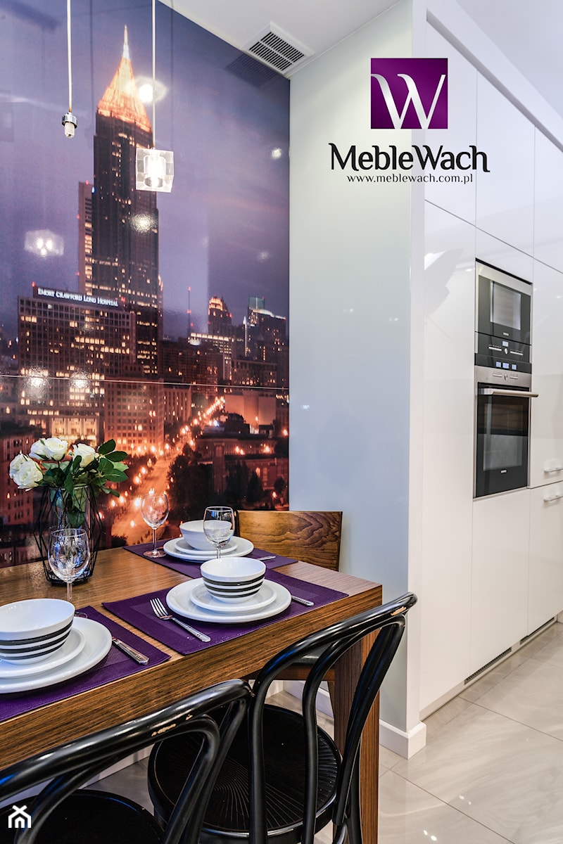 MEBLE WACH - REALIZACJA WARSZAWA SŁUŻEW NAD DOLINKĄ - www.meblewach.com.pl - zdjęcie od Meble Wach - KUCHNIE - SZAFY I GARDEROBY - ŁAZIENKI - Meble na zamówienie