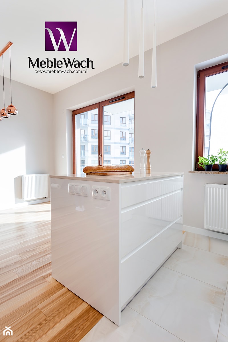 MEBLE WACH - REALIZACJA WARSZAWA ŻOLIBORZ - www.meblewach.com.pl - zdjęcie od Meble Wach - KUCHNIE - SZAFY I GARDEROBY - ŁAZIENKI - Meble na zamówienie