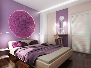 Sypialnia - mieszkanie prywatne - zdjęcie od KVADRA Design Studio