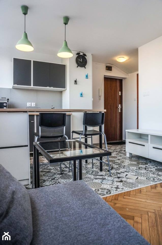 MIKRO-APARTAMENT - Kuchnia, styl skandynawski - zdjęcie od Dobrochna Rajcic