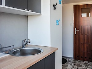 MIKRO-APARTAMENT - Kuchnia, styl skandynawski - zdjęcie od Dobrochna Rajcic