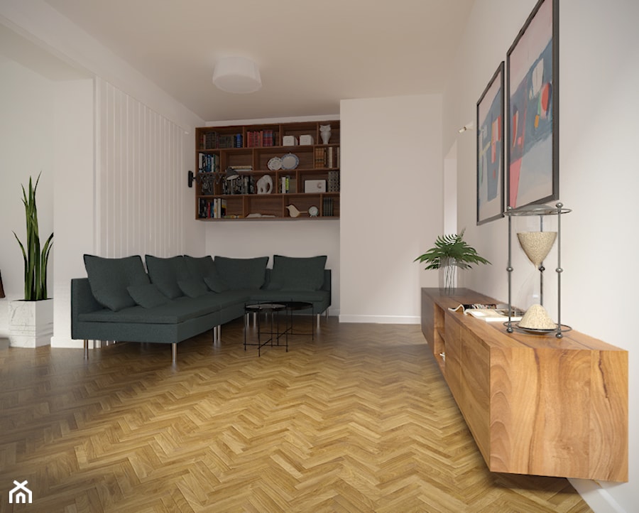 Śródmieście - 50 m² - Salon, styl nowoczesny - zdjęcie od Studio Monocco