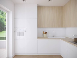 Siedliska - projekt parteru domu - Kuchnia, styl minimalistyczny - zdjęcie od Studio Monocco