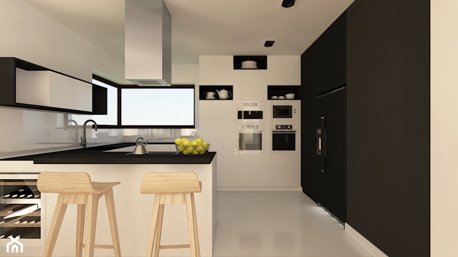 Kobyłka - 240m2. - Kuchnia, styl minimalistyczny - zdjęcie od Studio Monocco