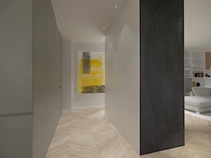 Wilanów - 140 m² - Hol / przedpokój, styl minimalistyczny - zdjęcie od Studio Monocco